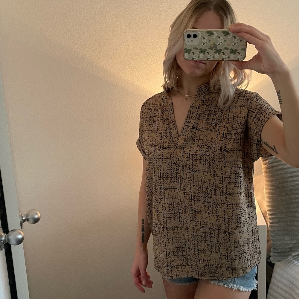 Work Blouse SHEIN